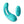 INYA Utopia - Teal - Couples Dual Stimulator with Remote Control