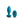 InYa Alpine Vibrating Butt Plug with Remote Control  - Teal