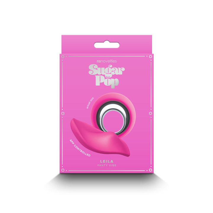 Sugar Pop Leila - Panty Vibrator with Remote - Pink