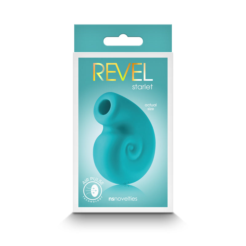 Revel Starlet Palm-sized Air Pulse Stimulator - Teal