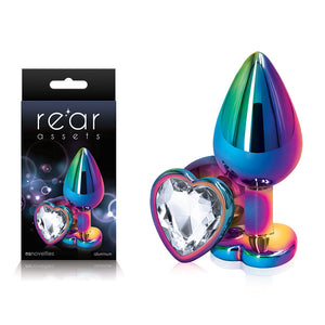 Rear Assets Multicolor Heart Medium – Rainbow