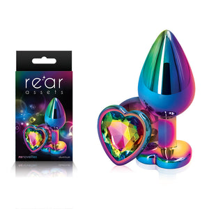 Rear Assets Multicolor Heart Medium – Rainbow