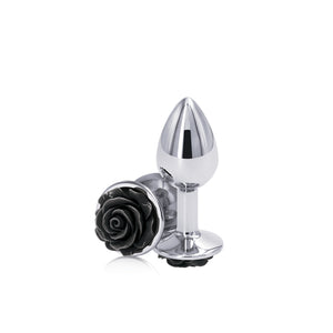 Rear Assets Small Butt Plug – Black Rose