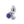 Rear Assets Medium Butt Plug – Purple Rose
