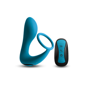 Renegade Slingshot II - Cock Ring/Prostate Massager with Remote Control - Teal