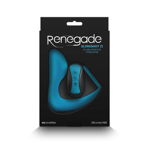 Renegade Slingshot II - Cock Ring/Prostate Massager with Remote Control - Teal
