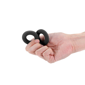 Renegade Erectus - Black Cock Rings - Set of 2