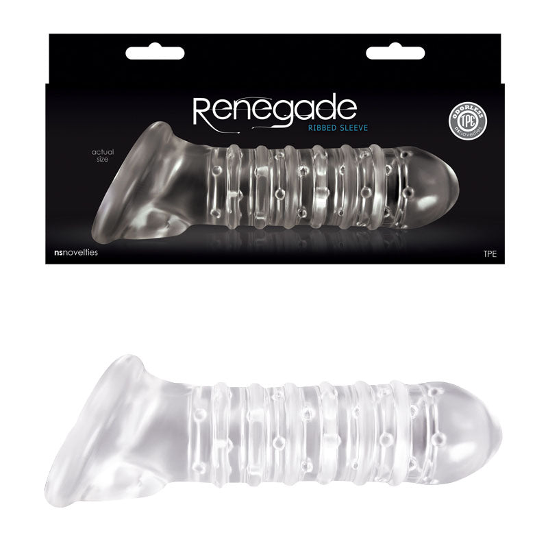Renegade Ribbed Extension - Clear