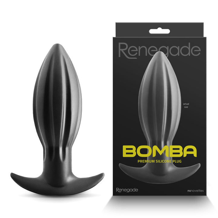 Renegade Bomba - Black Medium Butt Plug