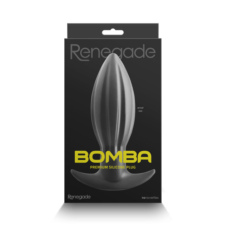 Renegade Bomba - Black Large Butt Plug