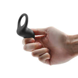 Renegade Regal Vibrating Cock Ring - Black