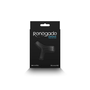 Renegade Emperor Vibrating Cock & Ball Ring - Black