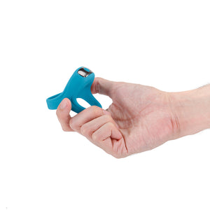 Renegade Emperor Vibrating Cock & Ball Ring - Blue