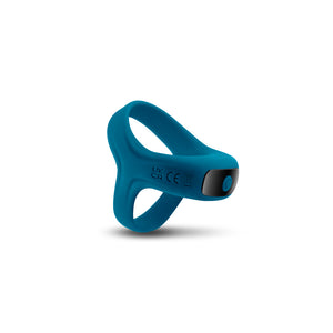Renegade Emperor Vibrating Cock & Ball Ring - Blue