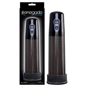 Renegade - Man Up Pump - Black Automatic Penis Pump