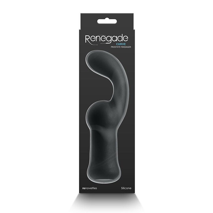Renegade Curve - Black Vibrating Prostate Massager
