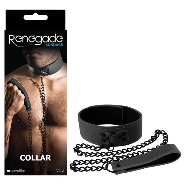 Renegade Bondage - Collar - Black