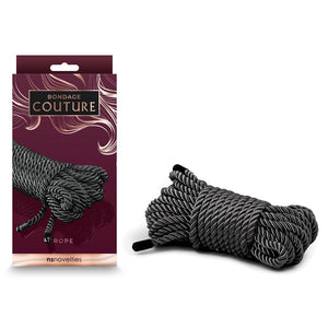 Bondage Couture Black Rope - 7.6mtrs