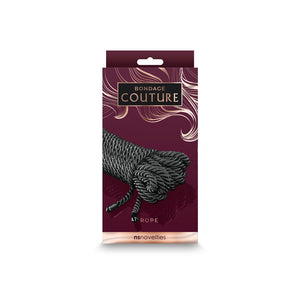 Bondage Couture Black Rope - 7.6mtrs