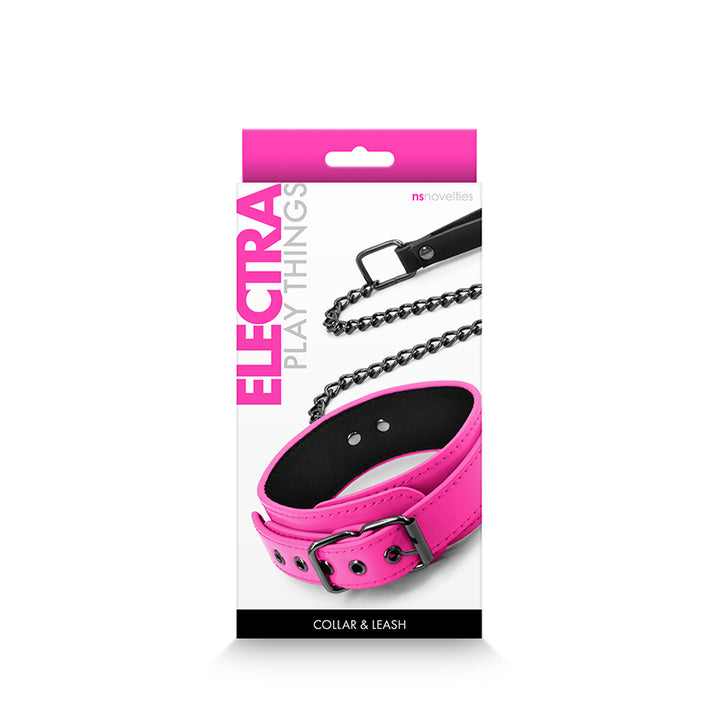 Electra Collar & Leash - Pink