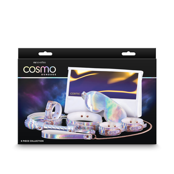 Cosmo Bondage 8 Piece Kit - Holographic