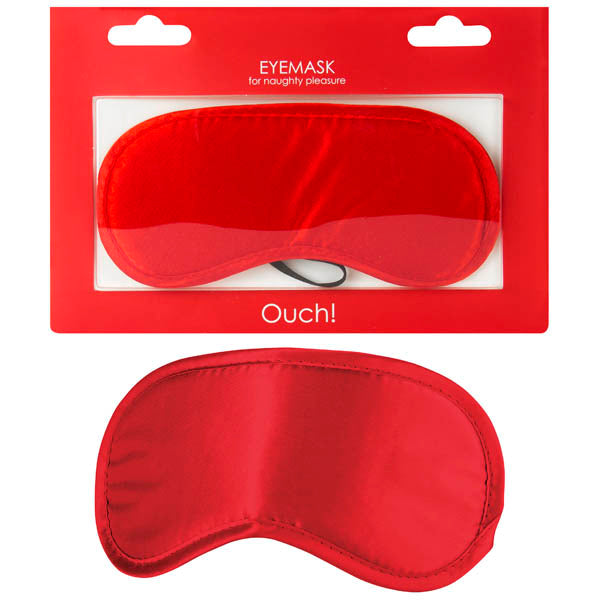 Ouch Soft Eyemask - Red