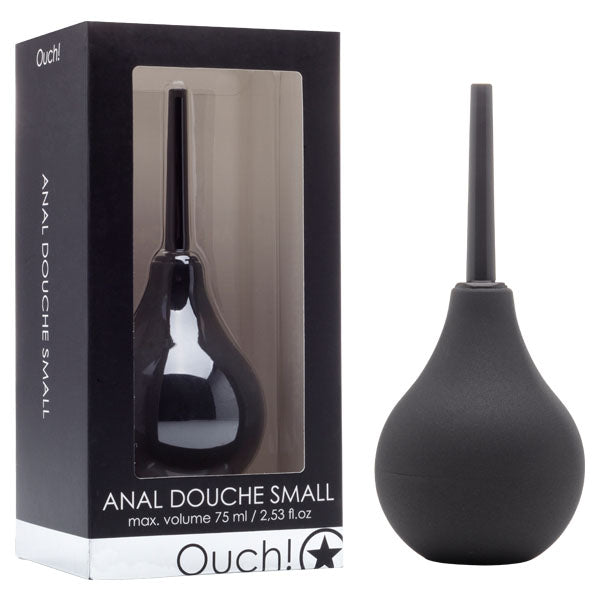 Ouch! Anal Douche - Small - Black Douche - 75 ml