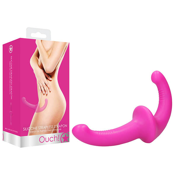 Ouch! Silicone Pink Strapless Strapon