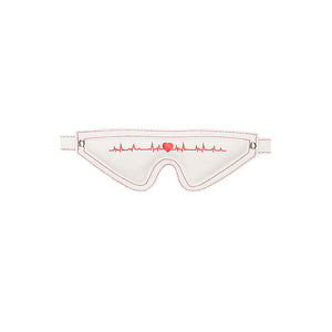 OUCH! Eye-Mask - Nurse Theme - White/Red Eye Mask