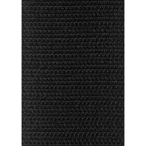OUCH! Black & White Adjustable Velcro Hand or Ankle Cuffs - Black