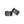 OUCH! Black & White Plush Bonded Leather Ankle Cuffs