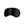 OUCH! Black & White Satin Eye-Mask - Black