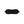 Ouch! Black & White Satin Curvy Eye Mask