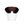 OUCH! Black & White Bonded Leather Eye-Mask ''Ouch''