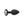 OUCH! Black & White 7.3cm Butt Plug with Removable Jewel - Black