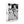 Ouch! Black & White Bed Post Bindings Kit