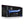 Ouch! Textured Curved 8 Inch Hollow Strap-On -Metallic Blue