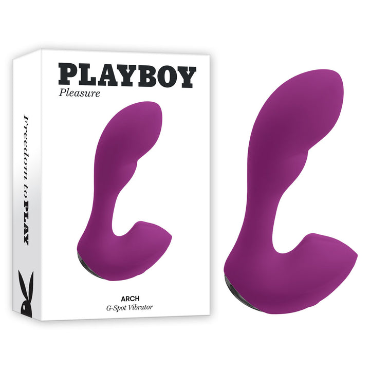 Playboy Pleasure Arch G-Spot Vibrator - Purple