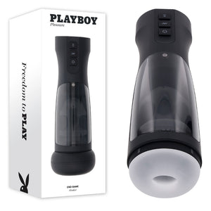 Playboy Pleasure End Game Vibrating & Self Sanitising Stroker
