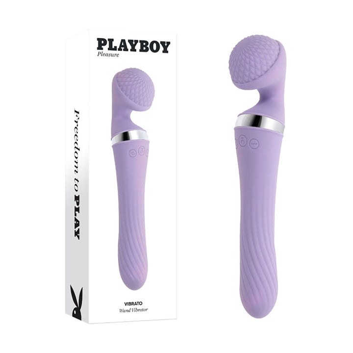 Playboy Pleasure Vibrato Massage Wand - Lavender
