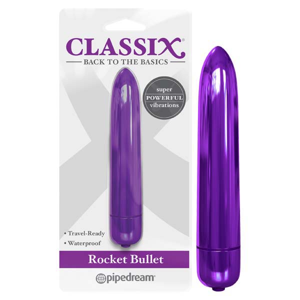 Classix Rocket Bullet - Metallic Purple 8.9 cm Bullet