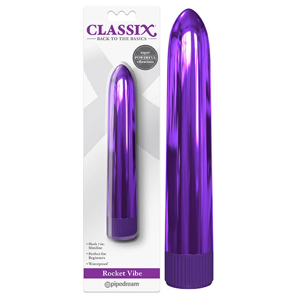Classix Rocket Vibe - Metallic Purple Vibrator