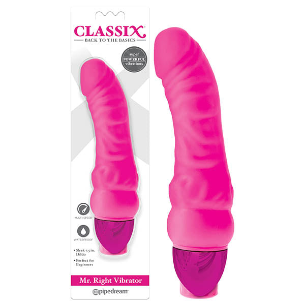 Classix Mr Right Vibe - Pink Vibrator