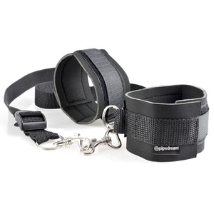 Fetish Fantasy Series Cuff & Tether Set - Black