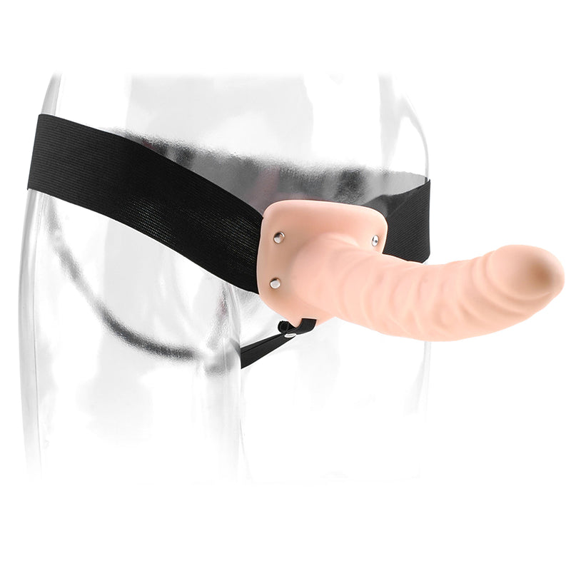 Fetish Fantasy Series 8 Inch Hollow Strap-On - Flesh