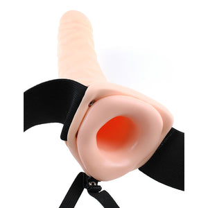 Fetish Fantasy Series 8 Inch Hollow Strap-On - Flesh