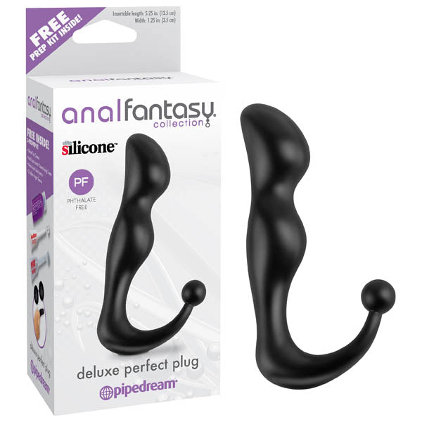 Anal Fantasy Collection Deluxe Perfect Butt Plug - Black