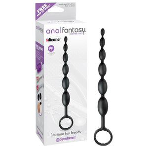 Anal Fantasy Collection First-Time Black Fun Beads