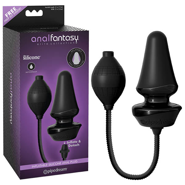 Anal Fantasy Elite Collection Inflatable Black Butt Plug
