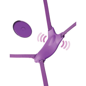 Fantasy For Her Ultimate Butterfly Strap-On Stimulator - Purple
